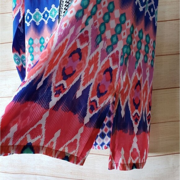 La Blanca Printed Swimsuit Beach Pool Coverup Colorful Size XS - Picture 3 of 9